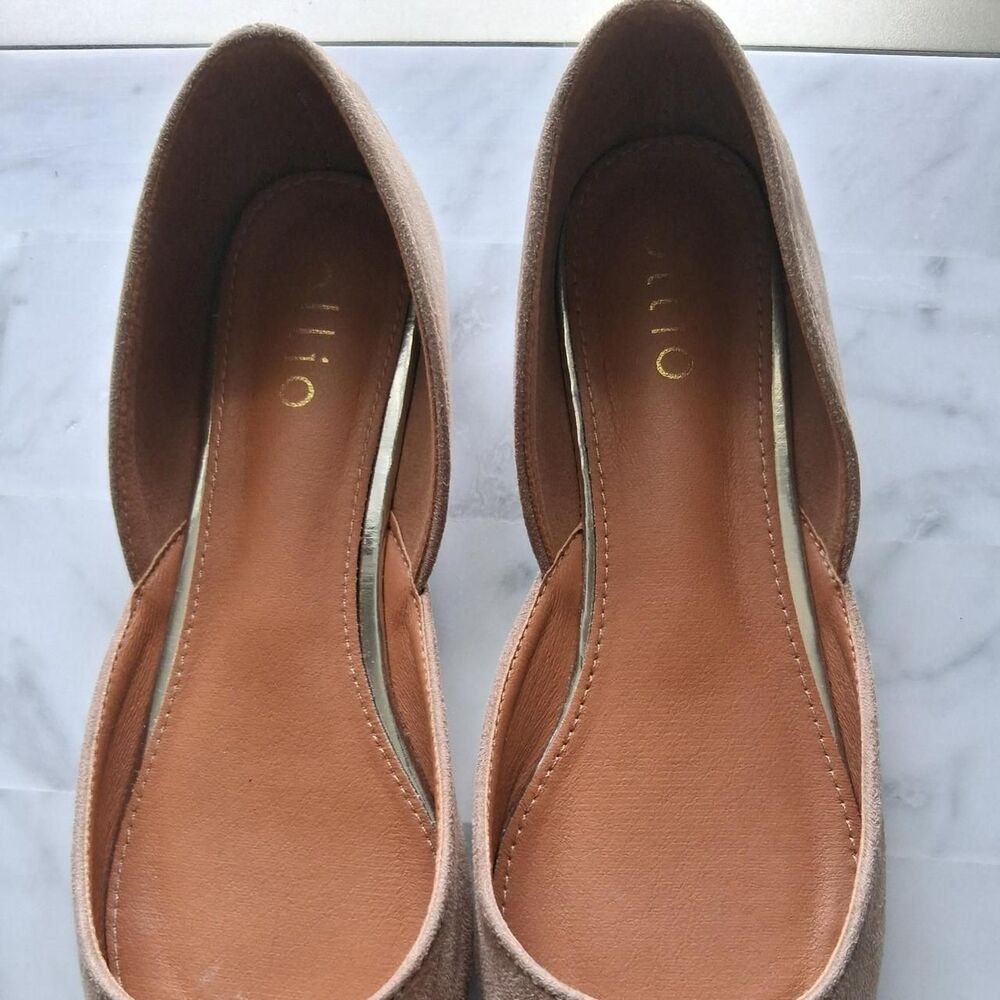 Olio Women's Tan and Brown Ballet-shoes